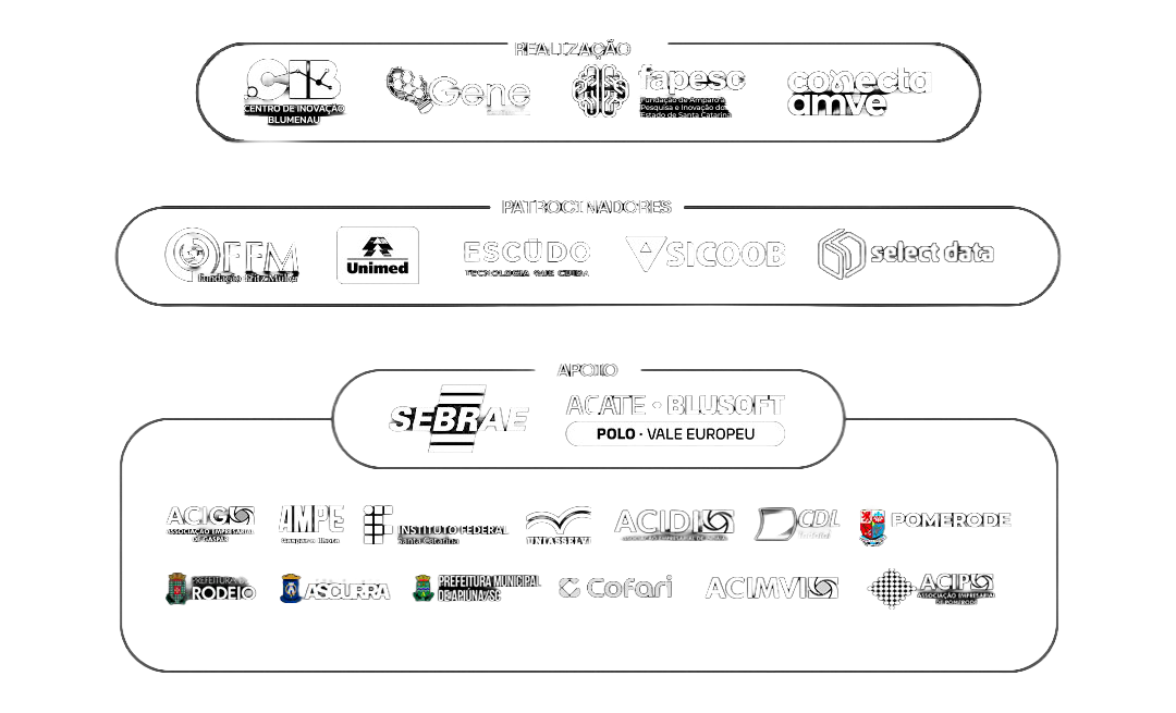 Realizadores, Patrocinadores e Apoiadores